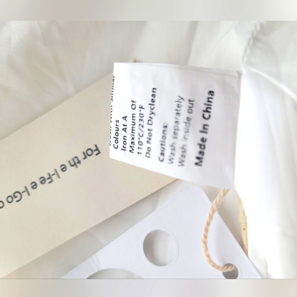 COMMENSSE WHITE MINI DRESS 2 FRONT PACK BACK ZIPPER CLOSURE FULL LINED NWT SZ XS - Picture 6 of 10